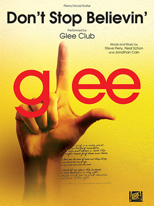 Don't Stop Believin' by Glee Club - Piano/Vocal/Guitar