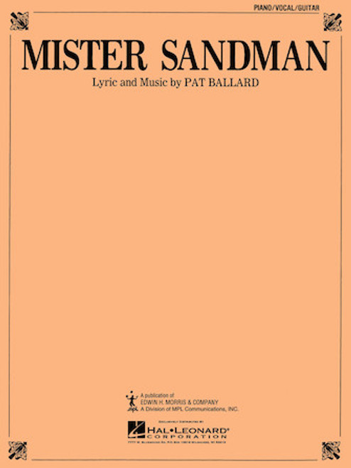 Mister Sandman (by Pat Ballard) - Piano/Vocal/Guitar