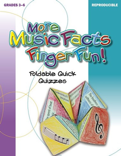 More Music Facts Finger Fun! - Music Activity Book