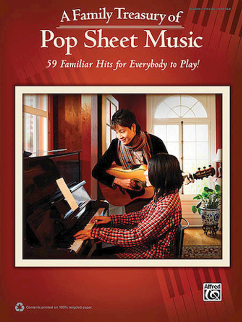 A Family Treasury of Pop Sheet Music - Piano / Vocal / Guitar