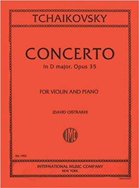 Tchaikovsky - Concerto in D Major, Opus 35 for Violin & Piano