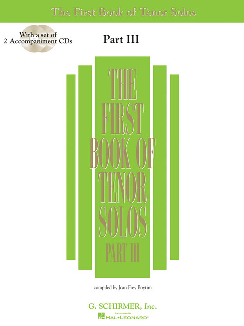 The First Book of Tenor Solos - Part III - Book & Online Access Included