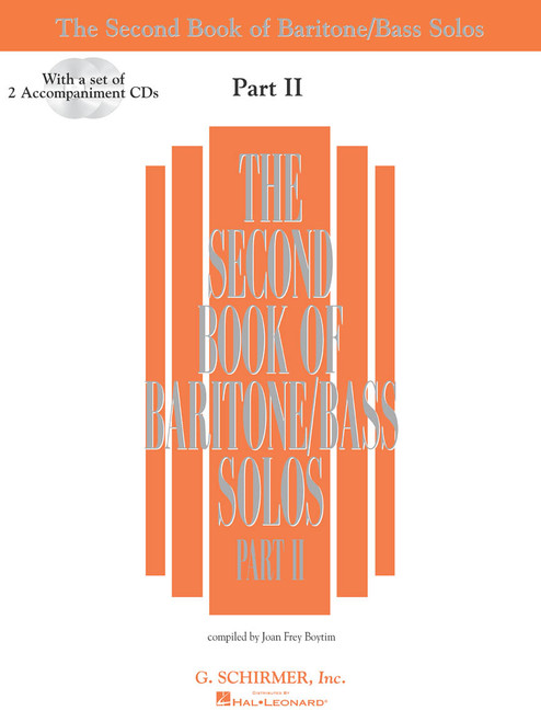 The Second Book of Baritone / Bass Solos - Part II - Book & Online Audio