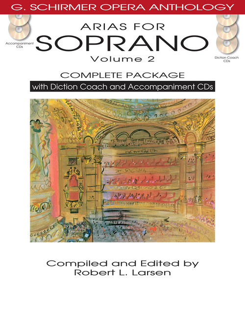 Arias for Soprano (G. Schirmer Opera Anthology) - Volume 2 Complete Package with Diction Coach and Accompaniment CDs