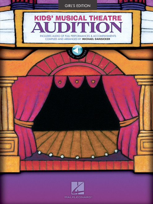 Kids' Musical Theatre Audition (Girl's Edition) - Piano / Vocal Songbook