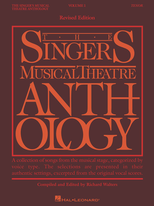 The Singer's Musical Theatre Anthology - Volume 1 - Tenor - Book Only
