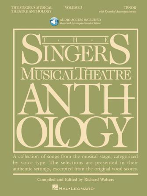 The Singer's Musical Theatre Anthology - Volume 3 - Tenor - Book and Audio Accompaniment