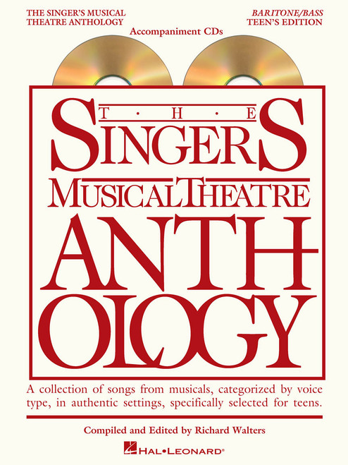 The Singer's Musical Theatre Anthology - Baritone- Teen's Edition - Accompaniment CDs