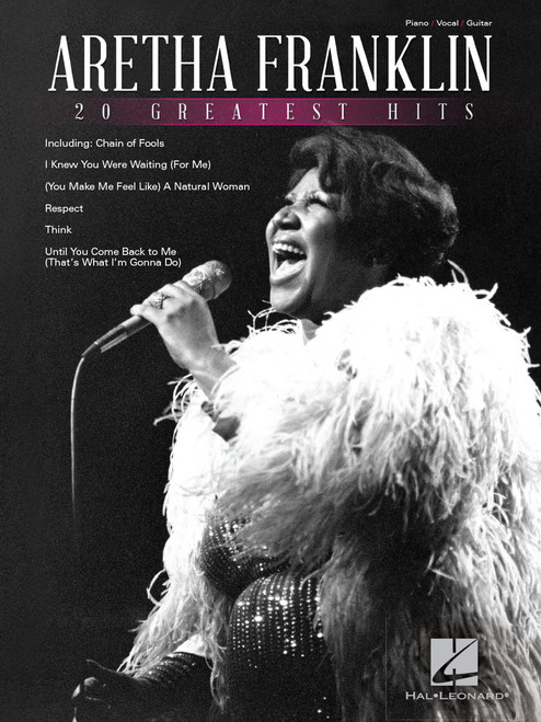 Aretha Franklin - 20 Greatest Hits - Piano / Vocal / Guitar Songbook