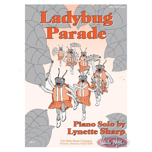 Ladybug Parade by Lynette Sharp (Mid-Elementary Piano Solo)