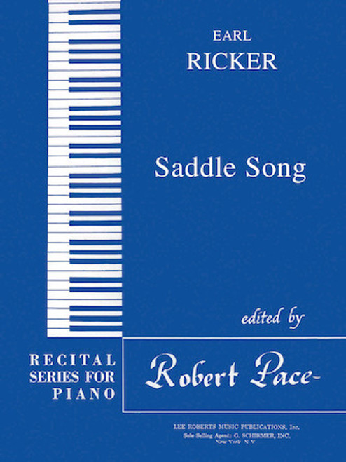 Saddle Song by Earl Ricker (Beginning Piano Solo)