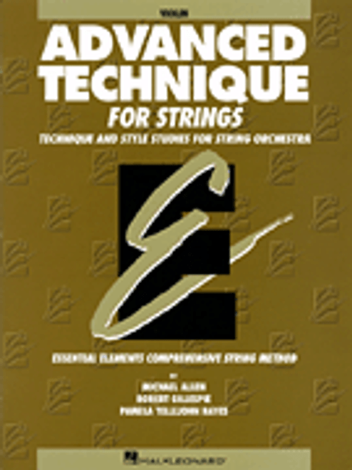 Advanced Technique for Strings - Piano Accompaniment