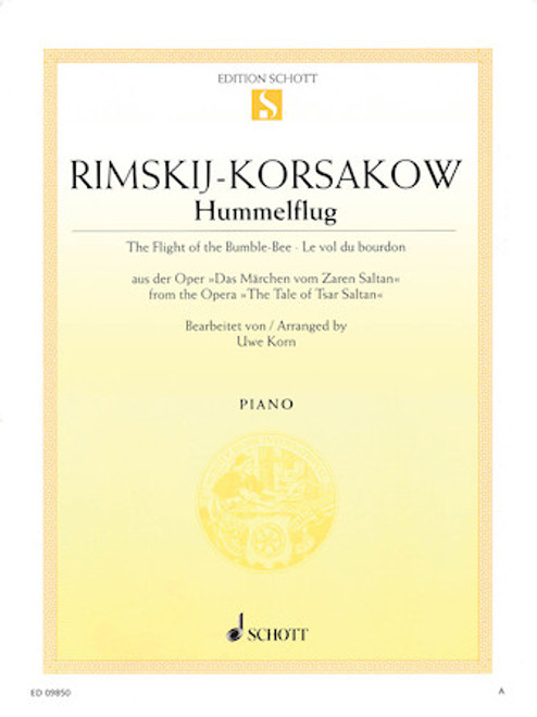 Rimsky-Korsakov - Flight of the Bumble-Bee for Piano Solo - Schott Edition