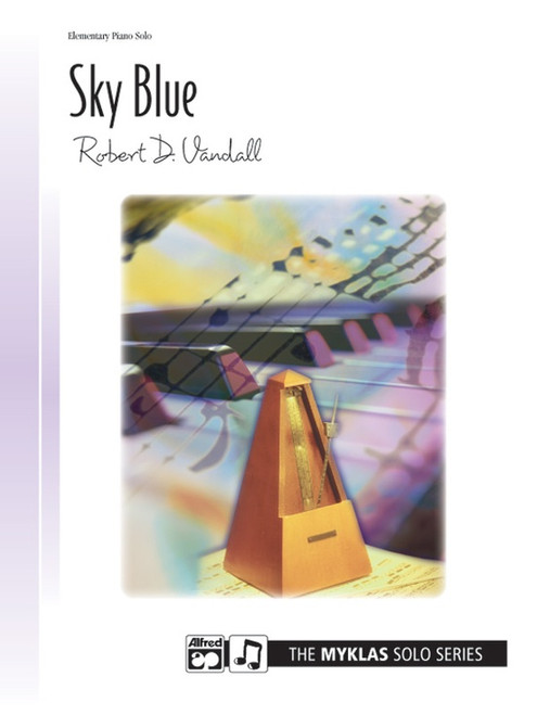 Sky Blue by Robert D. Vandall (Elementary Piano Solo)