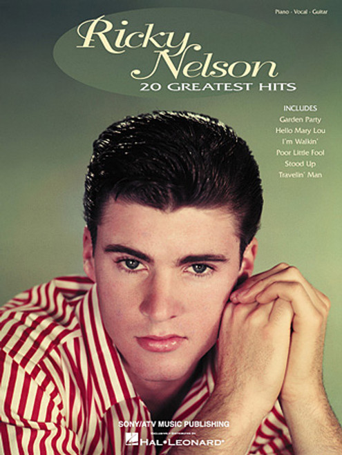 Ricky Nelson (20 Greatest Hits) - Piano / Vocal / Guitar Songbook