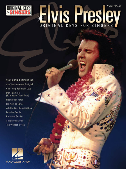 Elvis Presley - Original Keys for Singers (25 Classics) - Vocal / Piano Songbook