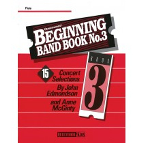 Queenwood Beginning Band Book No. 3 - Flute