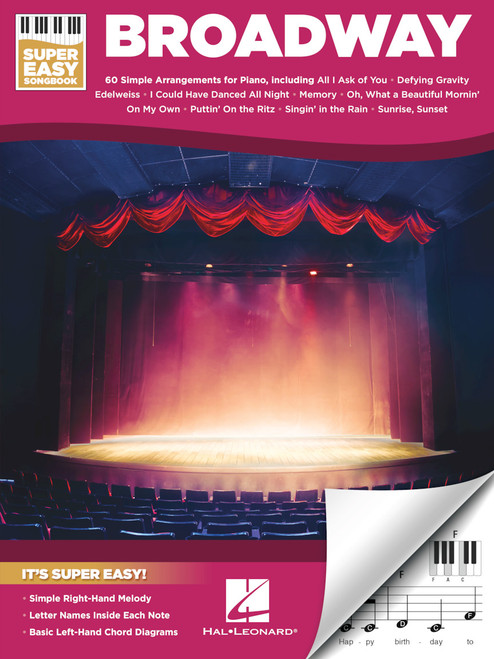 Super Easy Songbook - Broadway