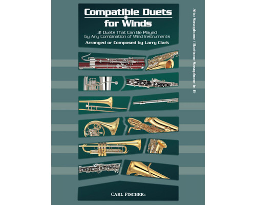 Compatible Duets for Winds - Alto Sax/Baritone Sax