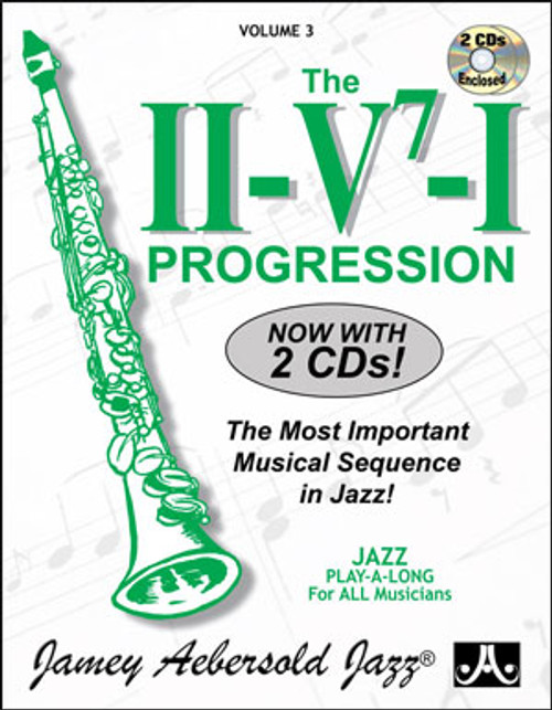 Jamey Aebersold Jazz: The II-V⁷-I Progression Volume 3 (CD Included)
