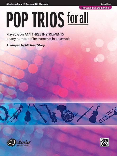 Pop Trios for All (Revised & Updated) - Alto Saxophone (E-flat Saxes & E-flat Clarinets) 