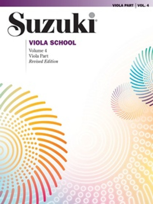 Suzuki Viola School Volume 4 (Revised) Book