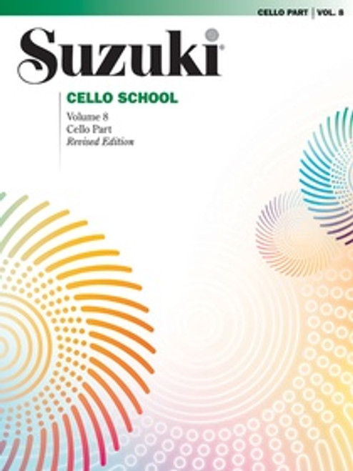 Suzuki Cello School Volume 8 (Revised) Book