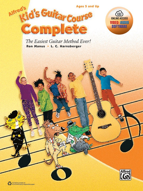 Alfred's Kid's Guitar Course Complete w/ Online Video and Audio