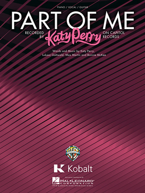 Katy Perry - Part of Me for Piano/Vocal/Guitar