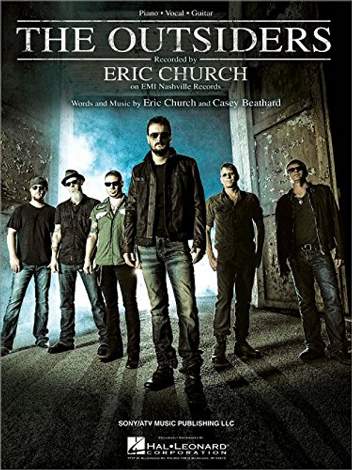 Eric Church - The Outsiders for Piano/Vocal/Guitar