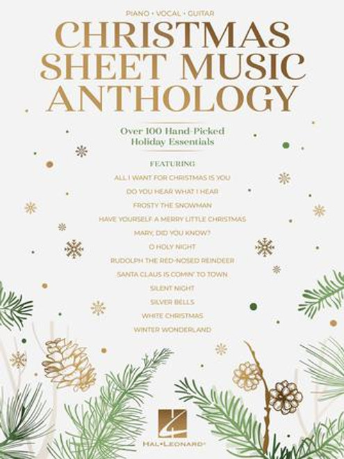Christmas Sheet Music Anthology for Piano/Vocal/Guitar