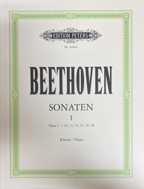 Beethoven - Piano Sonatas I (Edition Peters)