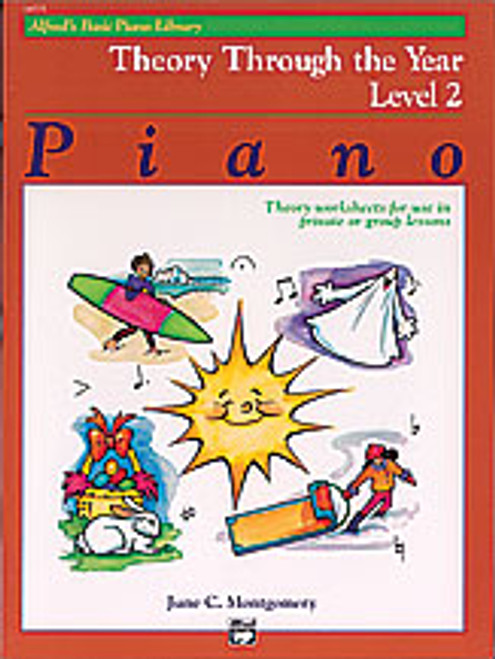 Alfred's Basic Piano Library: Theory Through the Year Book 2
