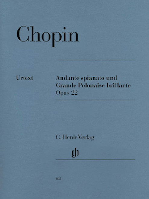 Chopin - Andante Spianato und Grande Polonaise Brillante Opus 22 (Urtext Edition)