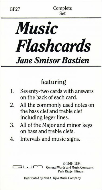 Bastien Music Flashcards (Complete Set)