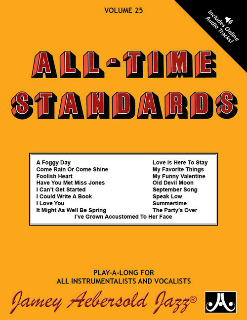 Jamey Aebersold Jazz: All-Time Standards - Volume 25