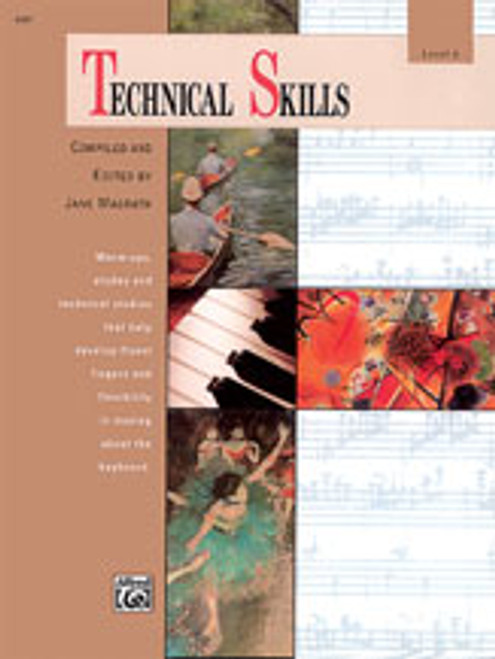 Alfred's Basic Piano Library: Technical Skills - Level 6