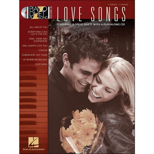 Love Songs (CD Included) - Piano Duet Songbook
