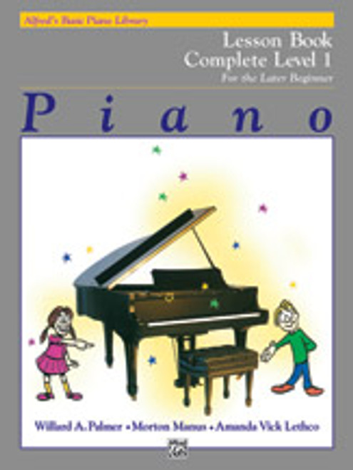 Lesson Book - Level 1 (Alfred's Basic Piano Library Complete for the Later Beginner)