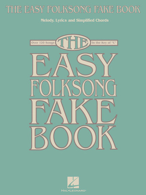 Easy Folksong Fake Book - Key of C