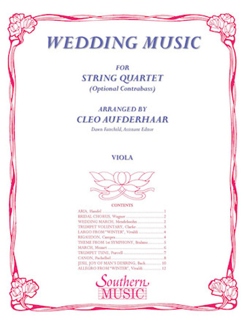 Wedding Music - Viola Part