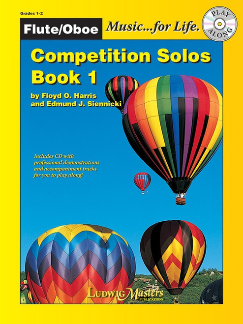 Competition Solos Book 1 (Audio Access Included) - Flute/Oboe