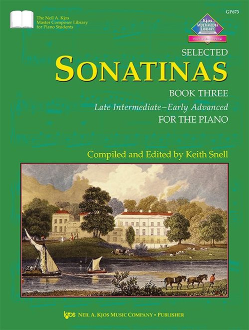 Selected Sonatinas Book 3 (Audio Access Included) - Piano/Keyboard