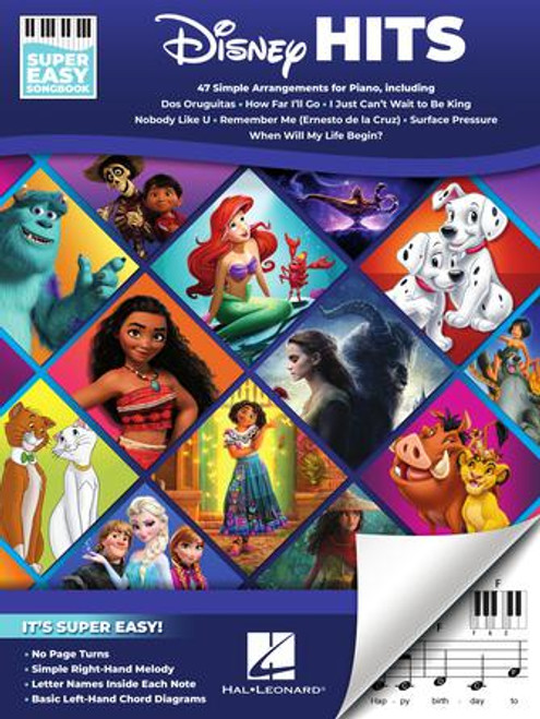 Super Easy Songbook: Disney Hits - Piano/Keyboard