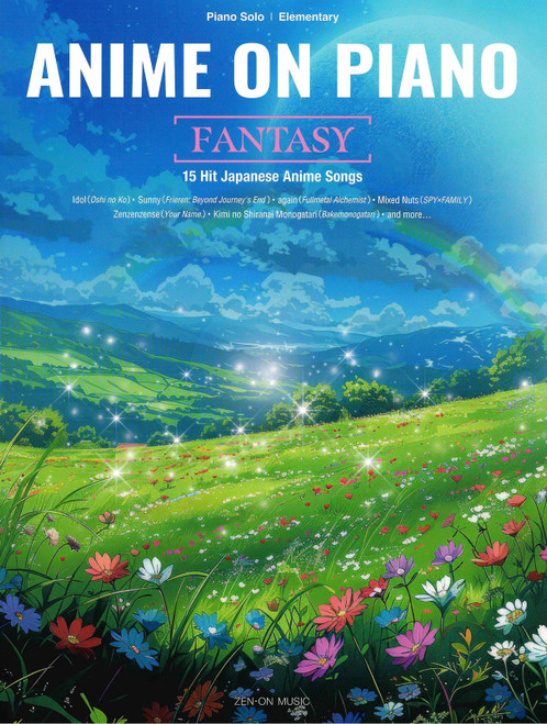 Anime on Piano: Fantasy - Elementary Piano Solo
