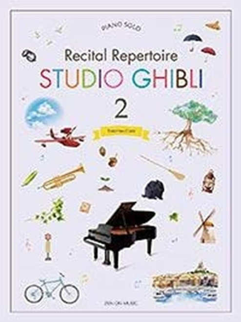 Studio Ghibli Recital Repertoire Volume 2 - Intermediate Piano Solos