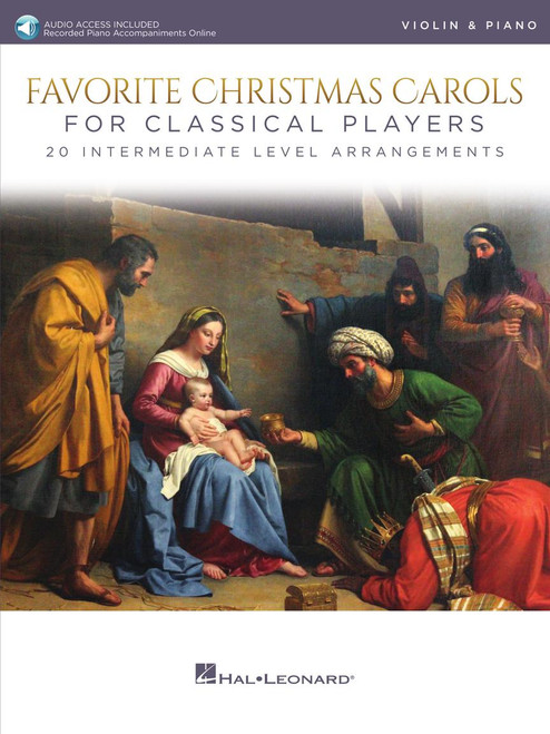 Favorite Christmas Carols for Classical Players (Audio Acess) - Violin & Piano
