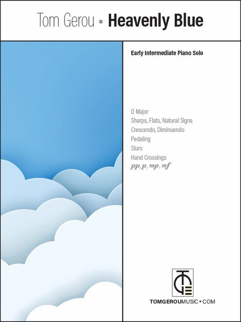 Heavenly Blue - Early Intermediate Piano Solo