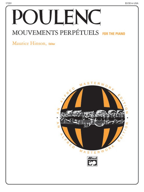 Poulenc - Mouvements Perpetuels - Piano/Keyboard