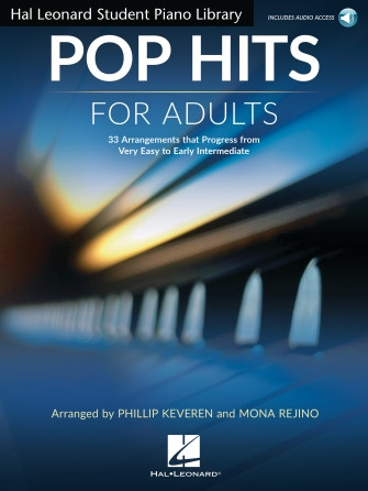 Hal Leonard Student Piano Library: Pop Hits for Adults (Audio Access Included) - Piano/Keyboard